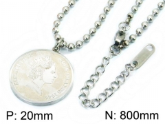 HY Wholesale Stainless Steel 316L Necklaces-HY09N1000HHB