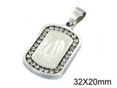 HY Wholesale Stainless Steel 316L Religion Pendant-HY09P1026MW