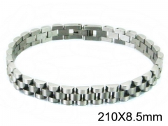 HY Wholesale Stainless Steel 316L Bracelets (Strap Style)-HY09B1019HLR