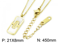 HY Wholesale Stainless Steel 316L Necklaces-HY09N1005HMS