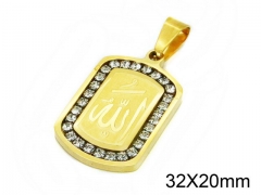HY Wholesale Stainless Steel 316L Religion Pendant-HY09P1025NB