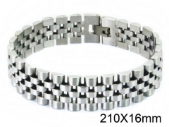 HY Wholesale Stainless Steel 316L Bracelets (Strap Style)-HY09B1000HPQ