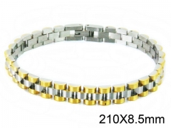 HY Wholesale Stainless Steel 316L Bracelets (Strap Style)-HY09B1022IAA