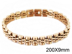 HY Wholesale Stainless Steel 316L Bracelets (Strap Style)-HY09B1009IIT