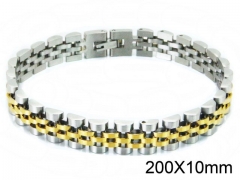 HY Wholesale Stainless Steel 316L Bracelets (Strap Style)-HY09B1006IIW