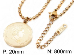 HY Wholesale Stainless Steel 316L Necklaces-HY09N1002HKD