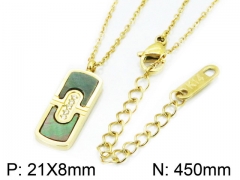 HY Wholesale Stainless Steel 316L Necklaces-HY09N1007HMR