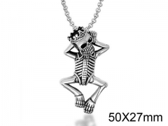 HY Wholesale Stainless steel 316L Skull Pendant (not includ chain)-HY0011P0073