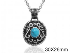 HY Wholesale Stainless steel 316L Crystal or Zircon Pendant (not includ chain)-HY0011P0101