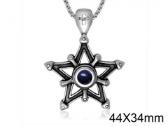 HY Wholesale Stainless steel 316L Crystal or Zircon Pendant (not includ chain)-HY0011P0019