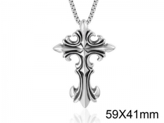 HY Wholesale Stainless Steel 316L Hot Cross Pendant (not includ chain)-HY0011P0006