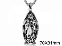 HY Wholesale Stainless steel 316L Religion Pendant (not includ chain)-HY0011P0072