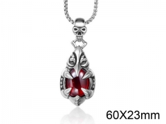 HY Wholesale Stainless steel 316L Crystal or Zircon Pendant (not includ chain)-HY0011P0119
