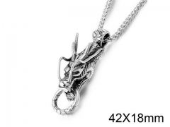 HY Jewelry Wholesale Stainless Steel Animal Pendant (not includ chain)-HY0011P0002