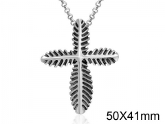 HY Wholesale Stainless Steel 316L Hot Cross Pendant (not includ chain)-HY0011P0085