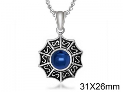 HY Wholesale Stainless steel 316L Crystal or Zircon Pendant (not includ chain)-HY0011P0056