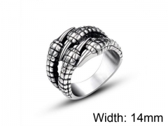 HY Wholesale Titanium Steel Popular Casting Rings-HY0011R056