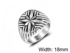 HY Wholesale Titanium Steel Popular Casting Rings-HY0011R131