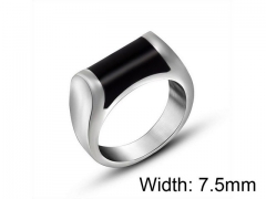 HY Wholesale Titanium Steel Popular Casting Rings-HY0011R045