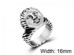 HY Wholesale Titanium Steel Popular Casting Rings-HY0011R153