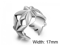 HY Wholesale Titanium Steel Popular Casting Rings-HY0011R031
