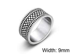 HY Wholesale Titanium Steel Popular Casting Rings-HY0011R089