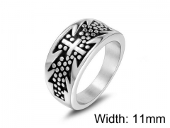 HY Wholesale Titanium Steel Popular Casting Rings-HY0011R164