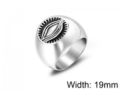 HY Wholesale Titanium Steel Popular Casting Rings-HY0011R209