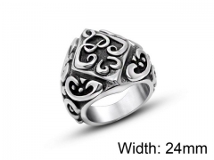 HY Wholesale Titanium Steel Popular Casting Rings-HY0011R155