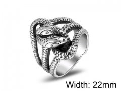 HY Wholesale Titanium Steel Popular Casting Rings-HY0011R046