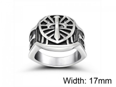 HY Wholesale Titanium Steel Popular Casting Rings-HY0011R063
