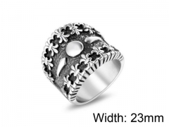 HY Wholesale Titanium Steel Popular Casting Rings-HY0011R210