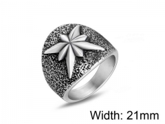 HY Wholesale Titanium Steel Popular Casting Rings-HY0011R078