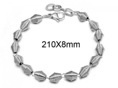 HY Wholesale Titanium Steel/Stainless Steel 316L Bracelets-HY0011B015