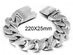HY Wholesale Titanium Steel/Stainless Steel 316L Bracelets-HY0011B001