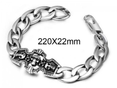 HY Wholesale Titanium Steel/Stainless Steel 316L Bracelets-HY0011B050