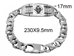HY Wholesale Titanium Steel/Stainless Steel 316L Bracelets-HY0011B061