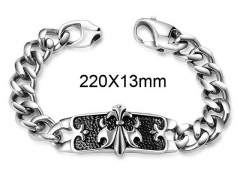 HY Wholesale Titanium Steel/Stainless Steel 316L Bracelets-HY0011B026