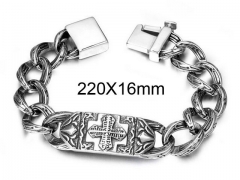 HY Wholesale Titanium Steel/Stainless Steel 316L Bracelets-HY0011B012