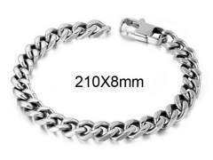HY Wholesale Titanium Steel/Stainless Steel 316L Bracelets-HY0011B005