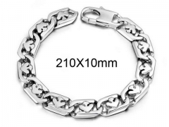 HY Wholesale Titanium Steel/Stainless Steel 316L Bracelets-HY0011B039