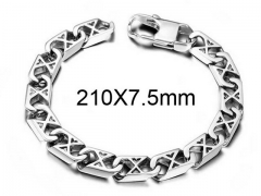 HY Wholesale Titanium Steel/Stainless Steel 316L Bracelets-HY0011B030