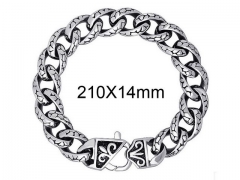 HY Wholesale Titanium Steel/Stainless Steel 316L Bracelets-HY0011B010