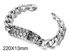 HY Wholesale Titanium Steel/Stainless Steel 316L Bracelets-HY0011B024