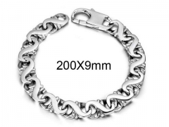 HY Wholesale Titanium Steel/Stainless Steel 316L Bracelets-HY0011B041