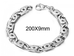 HY Wholesale Titanium Steel/Stainless Steel 316L Bracelets-HY0011B040