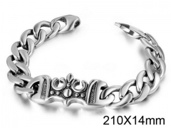 HY Wholesale Titanium Steel/Stainless Steel 316L Bracelets-HY0011B035
