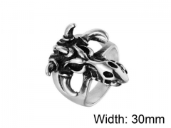 HY Wholesale Titanium Steel Casting Rings-HY0013R224