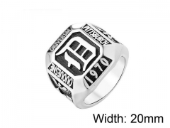 HY Wholesale Titanium Steel Casting Rings-HY0013R226