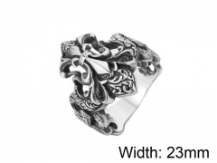 HY Wholesale Titanium Steel Casting Rings-HY0013R122